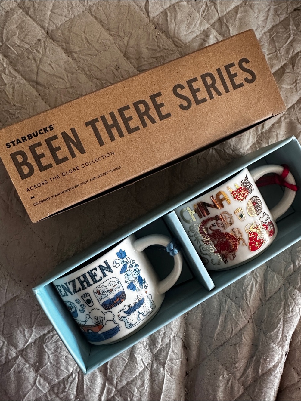 Starbucks Been There Series Mini Mugs - China Set